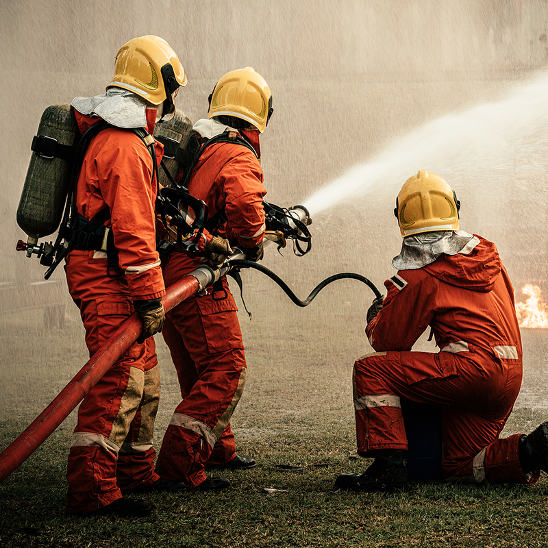 Respuesta de emergencia contra incendios