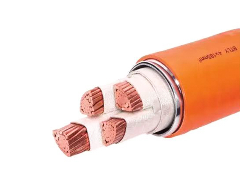 Cable resistente al fuego con aislamiento de caucho de silicona ceramificable