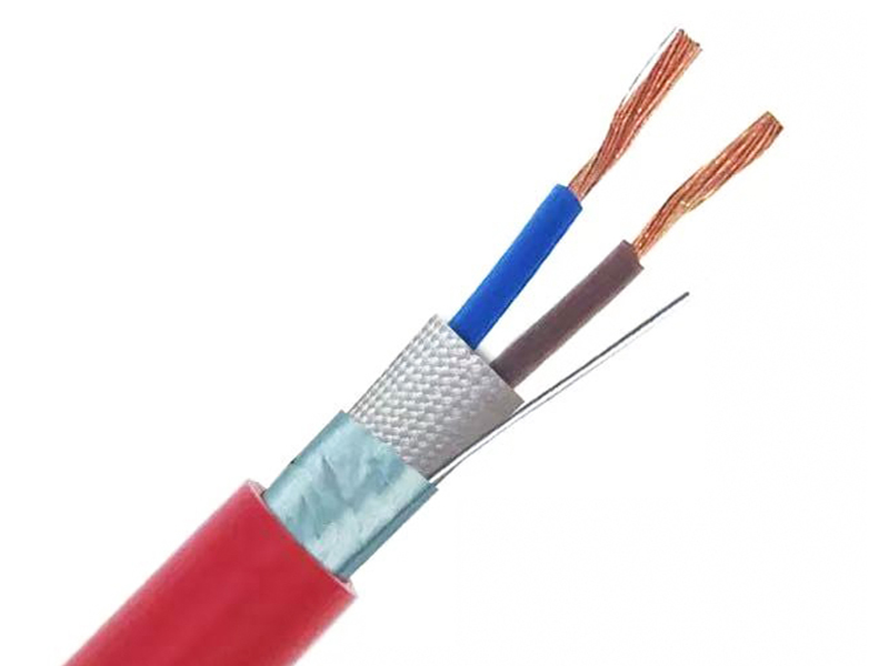 Cable resistente al fuego con aislamiento de caucho de silicona ceramificable