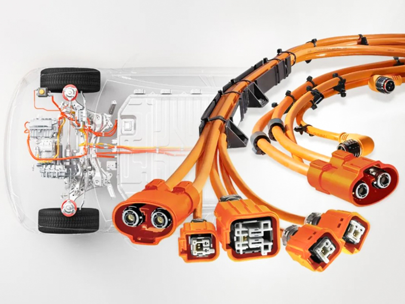 Cable de alta tensión para automoción de caucho de silicona